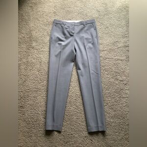 Theory Women’s Admirable Crepe Straight Leg Pants, Size 0, Charcoal